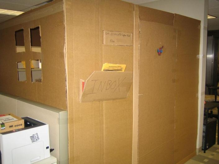 Cardboard Office Image Three