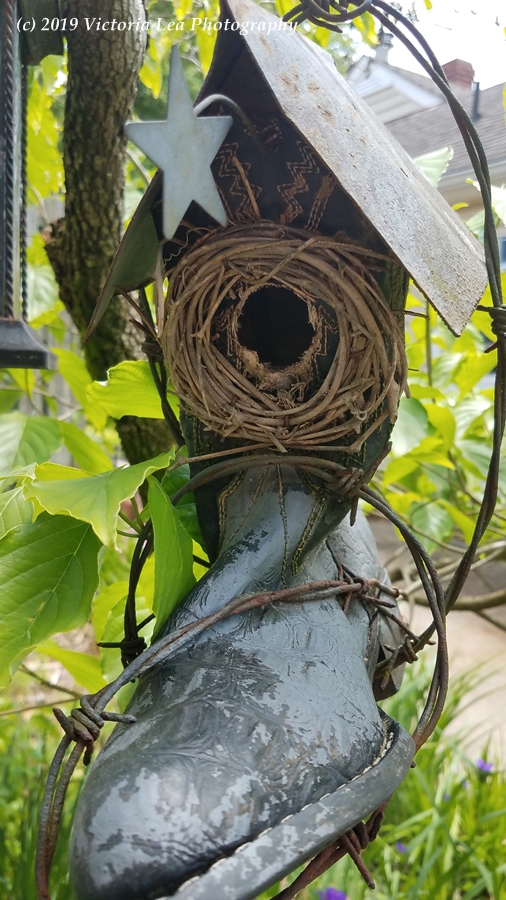 Boot Birdhouse Image Seven