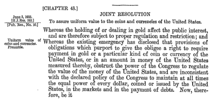 Gold Repeal Image One