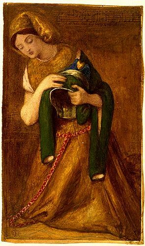 Lady Greensleeves Dante Rossetti Image Two
