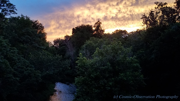 Eno River Sunset Image One