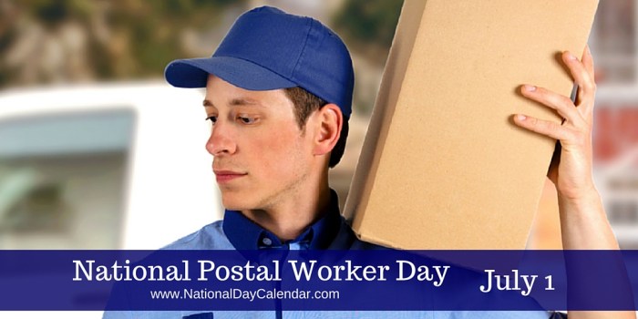 Postal Worker Day Image One