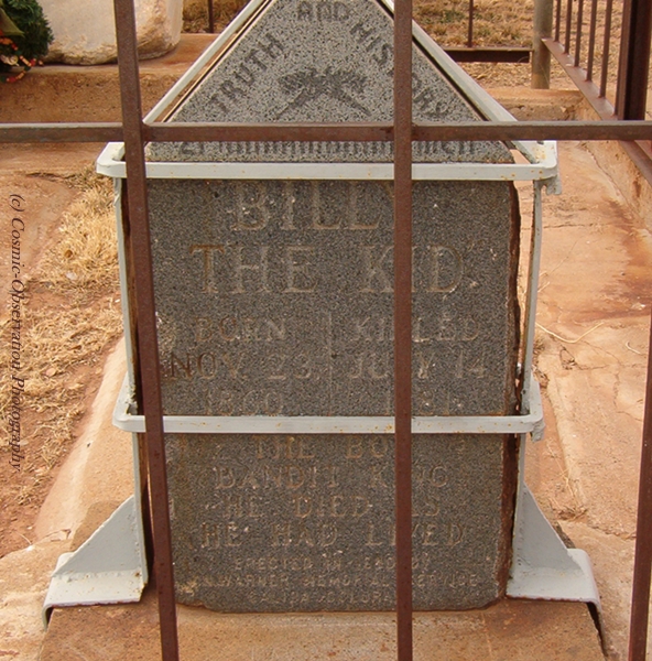 Billy's Tombstone Image Five