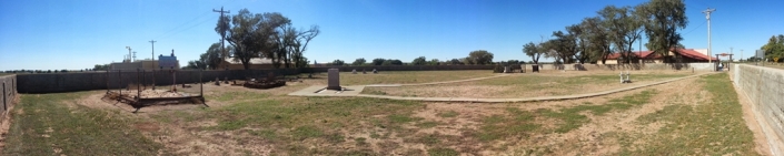 Fort Sumner Cemetery Panorama Image Six